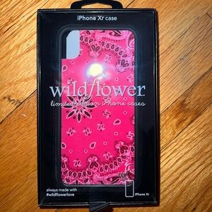 hot pink wf iphone xr case